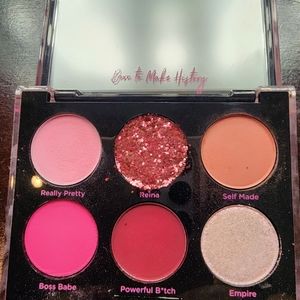 Dominique cosmetics now or never eyeshadow palette!! Beautiful Pink Palette
